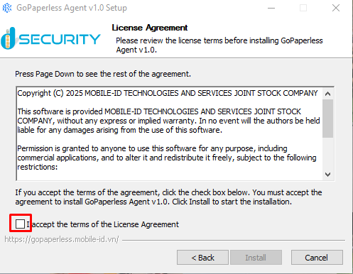 License Agreement